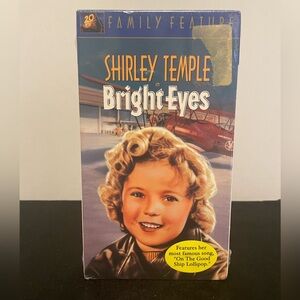 Shirley Temple in Bright Eyes VHS Dunn Darwell Good Ship Lollipop NEW NIP NIB